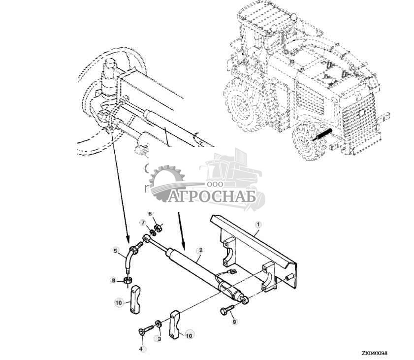 ROW TRAK POTENTIOMETER 